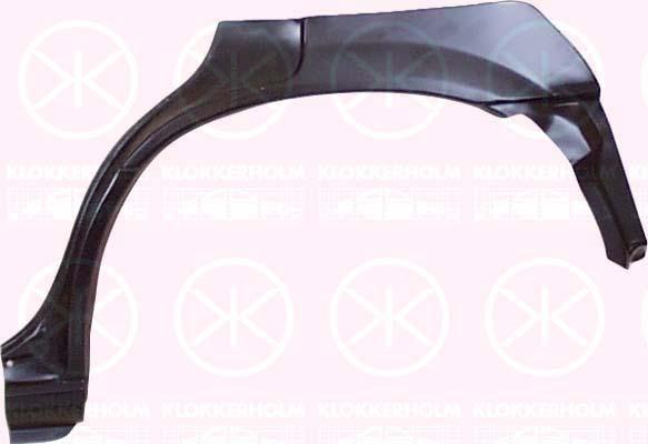 Klokkerholm 6407581 Repair part rear fender 6407581: Buy near me in Poland at 2407.PL - Good price!