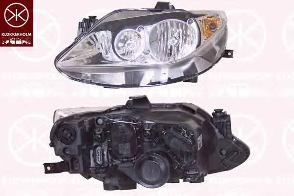 Klokkerholm 66210124A1 Headlight right 66210124A1: Buy near me in Poland at 2407.PL - Good price!