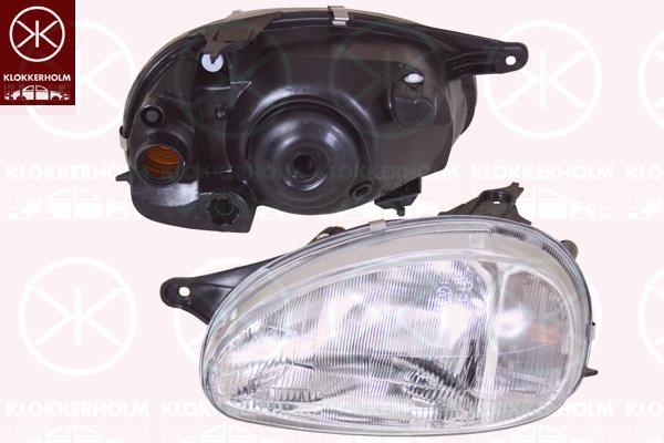 Klokkerholm 50220133 Headlight left 50220133: Buy near me at 2407.PL in Poland at an Affordable price!