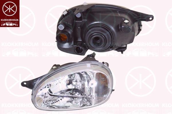 Klokkerholm 50220137 Headlight left 50220137: Buy near me in Poland at 2407.PL - Good price!