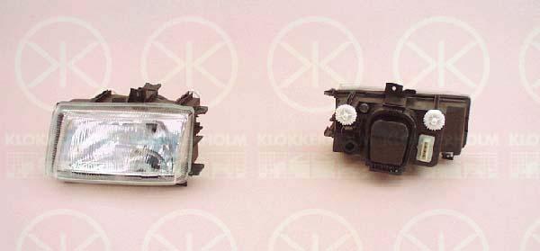 Klokkerholm 95050121A1 Headlight left 95050121A1: Buy near me in Poland at 2407.PL - Good price!