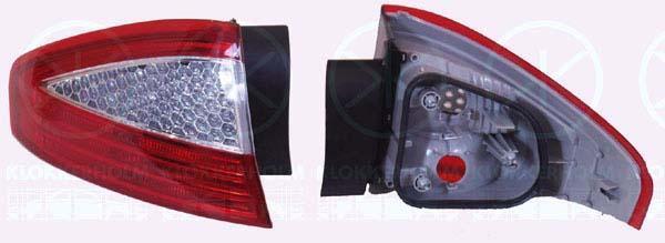 Klokkerholm 25560711 Tail lamp outer left 25560711: Buy near me in Poland at 2407.PL - Good price!