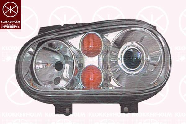 Klokkerholm 95230181A1 Headlight left 95230181A1: Buy near me in Poland at 2407.PL - Good price!