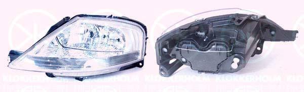 Klokkerholm 05190121A1 Headlight left 05190121A1: Buy near me in Poland at 2407.PL - Good price!