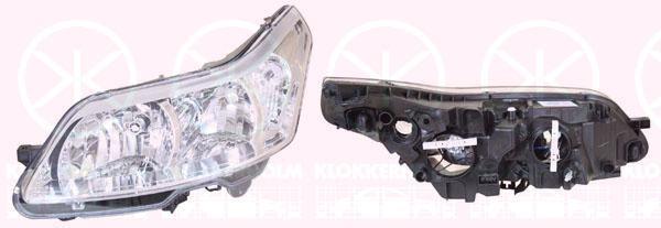 Klokkerholm 05370145 Headlight left 05370145: Buy near me in Poland at 2407.PL - Good price!