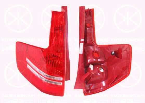 Klokkerholm 05370713A1 Tail lamp left 05370713A1: Buy near me in Poland at 2407.PL - Good price!