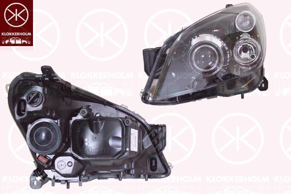 Klokkerholm 50520183A1 Headlight left 50520183A1: Buy near me in Poland at 2407.PL - Good price!