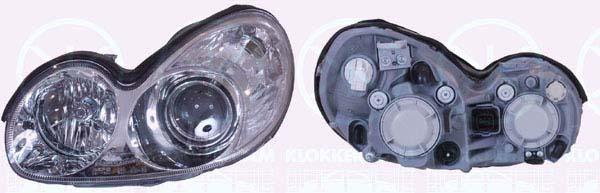 Klokkerholm 31680141 Headlight left 31680141: Buy near me in Poland at 2407.PL - Good price!