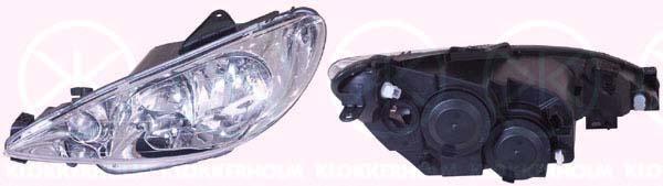 Klokkerholm 55070152A1 Headlight right 55070152A1: Buy near me in Poland at 2407.PL - Good price!