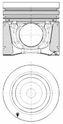 Kolbenschmidt 40270600 Piston 40270600: Buy near me in Poland at 2407.PL - Good price!