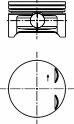 Kolbenschmidt 40383620 Piston 40383620: Buy near me in Poland at 2407.PL - Good price!