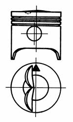 Kolbenschmidt 91587650 Piston 91587650: Buy near me in Poland at 2407.PL - Good price!