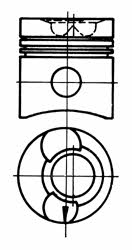 Kolbenschmidt 93660600 Поршень 93660600: Отличная цена - Купить в Польше на 2407.PL!