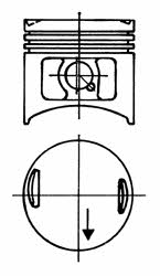 Kolbenschmidt 93673710 Piston 93673710: Buy near me in Poland at 2407.PL - Good price!