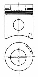 Kolbenschmidt 93776600 Piston 93776600: Buy near me in Poland at 2407.PL - Good price!