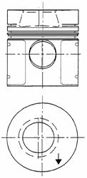 Kolbenschmidt 93951610 Поршень 93951610: Отличная цена - Купить в Польше на 2407.PL!