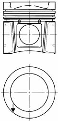 Kolbenschmidt 94973600 Piston 94973600: Buy near me in Poland at 2407.PL - Good price!