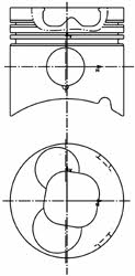 Kolbenschmidt 99340600 Piston 99340600: Buy near me in Poland at 2407.PL - Good price!