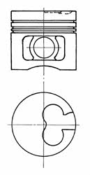 Kolbenschmidt 91780610 Piston 91780610: Buy near me at 2407.PL in Poland at an Affordable price!