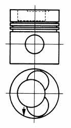 Kolbenschmidt 92581620 Piston 92581620: Buy near me in Poland at 2407.PL - Good price!