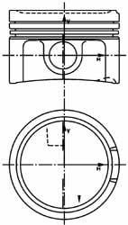 Kolbenschmidt 99933610 Piston set, 0,25mm 99933610: Buy near me in Poland at 2407.PL - Good price!