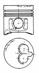 Kolbenschmidt 93883730 Piston 93883730: Buy near me in Poland at 2407.PL - Good price!