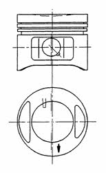 Kolbenschmidt 94910710 Piston 94910710: Buy near me in Poland at 2407.PL - Good price!