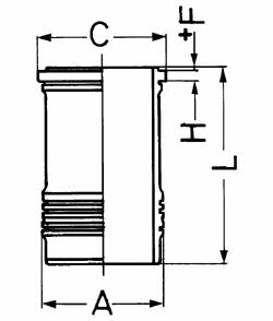 Kolbenschmidt 89528110 Liner 89528110: Buy near me in Poland at 2407.PL - Good price!