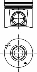 Kolbenschmidt 40285600 Piston 40285600: Buy near me in Poland at 2407.PL - Good price!