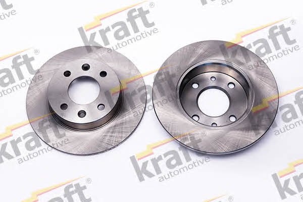 Kraft Automotive 6045040 Тормозной диск передний невентилируемый 6045040: Отличная цена - Купить в Польше на 2407.PL!