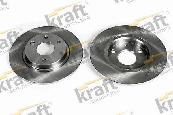 Kraft Automotive 6045530 Тормозной диск передний невентилируемый 6045530: Отличная цена - Купить в Польше на 2407.PL!
