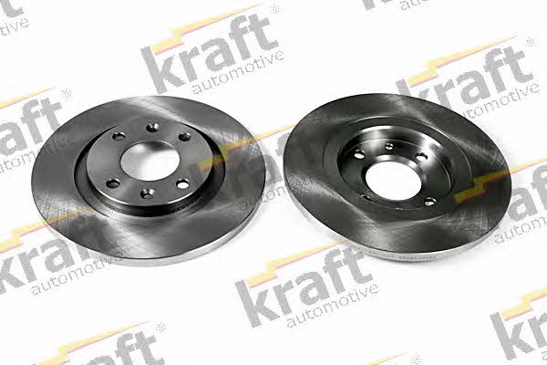 Kraft Automotive 6045785 Тормозной диск передний невентилируемый 6045785: Отличная цена - Купить в Польше на 2407.PL!