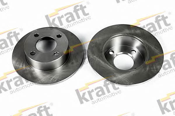 Kraft Automotive 6050010 Rear brake disc, non-ventilated 6050010: Buy near me in Poland at 2407.PL - Good price!