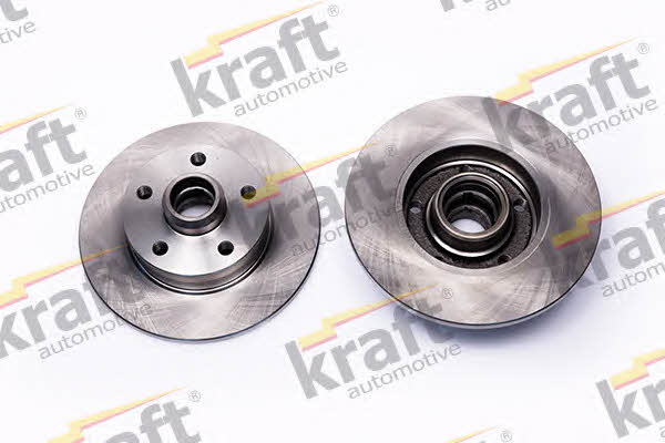 Kraft Automotive 6050050 Rear brake disc, non-ventilated 6050050: Buy near me in Poland at 2407.PL - Good price!