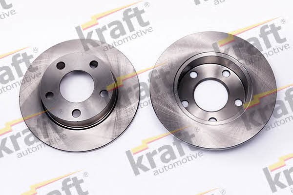 Kraft Automotive 6050130 Тормозной диск задний невентилируемый 6050130: Отличная цена - Купить в Польше на 2407.PL!