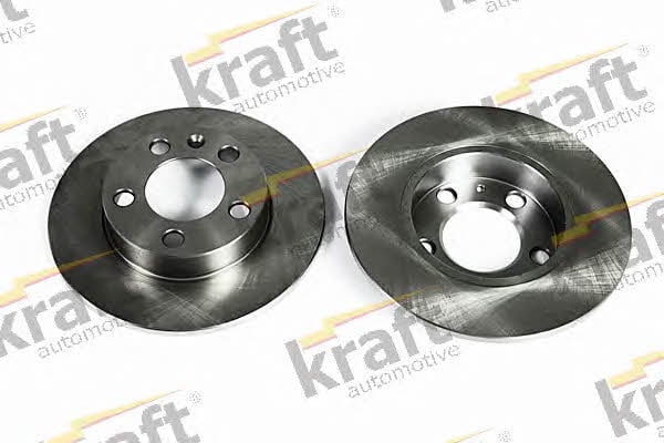 Kraft Automotive 6050180 Rear brake disc, non-ventilated 6050180: Buy near me in Poland at 2407.PL - Good price!