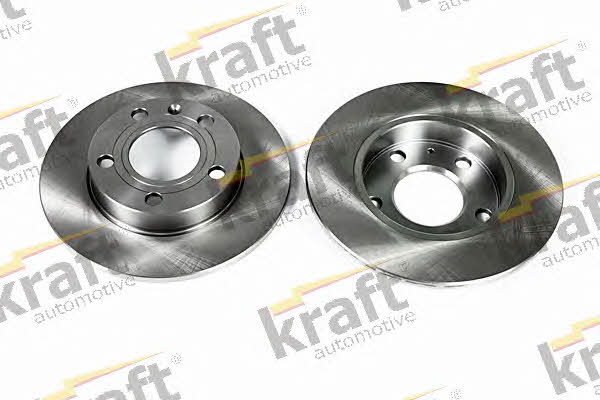 Kraft Automotive 6050190 Тормозной диск задний невентилируемый 6050190: Отличная цена - Купить в Польше на 2407.PL!