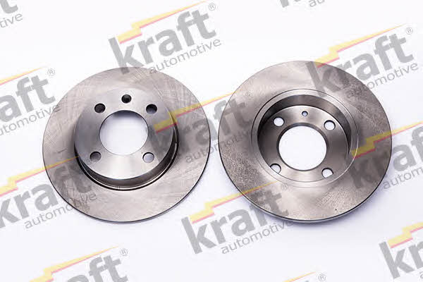 Kraft Automotive 6050200 Rear brake disc, non-ventilated 6050200: Buy near me in Poland at 2407.PL - Good price!