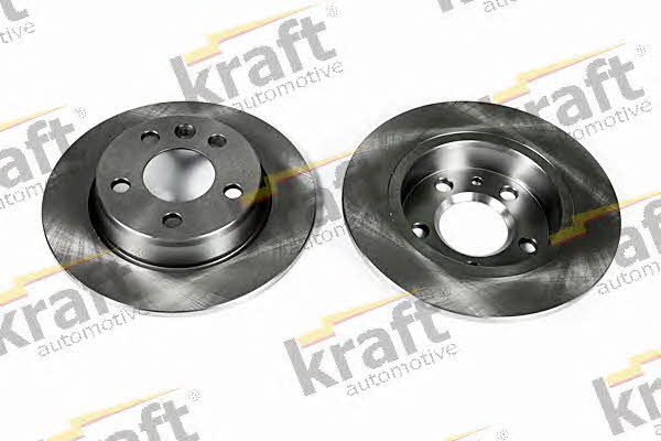 Kraft Automotive 6050500 Rear brake disc, non-ventilated 6050500: Buy near me in Poland at 2407.PL - Good price!