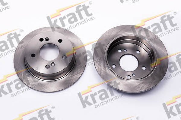 Kraft Automotive 6051020 Rear brake disc, non-ventilated 6051020: Buy near me at 2407.PL in Poland at an Affordable price!