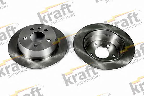 Kraft Automotive 6051400 Rear brake disc, non-ventilated 6051400: Buy near me in Poland at 2407.PL - Good price!