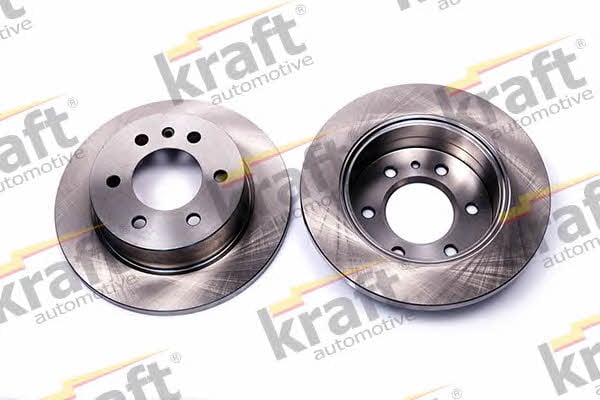 Kraft Automotive 6051431 Тормозной диск задний невентилируемый 6051431: Отличная цена - Купить в Польше на 2407.PL!