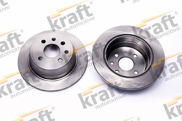 Kraft Automotive 6051520 Rear brake disc, non-ventilated 6051520: Buy near me in Poland at 2407.PL - Good price!