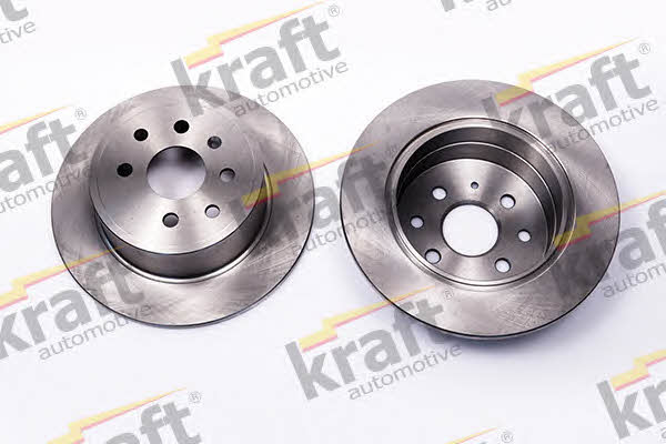 Kraft Automotive 6051530 Rear brake disc, non-ventilated 6051530: Buy near me in Poland at 2407.PL - Good price!
