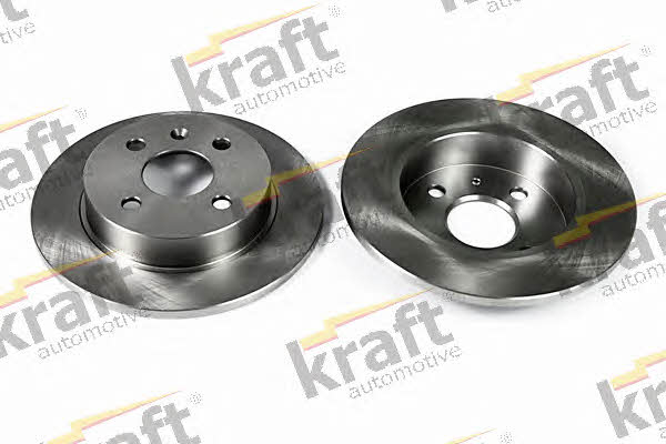 Kraft Automotive 6051560 Rear brake disc, non-ventilated 6051560: Buy near me in Poland at 2407.PL - Good price!