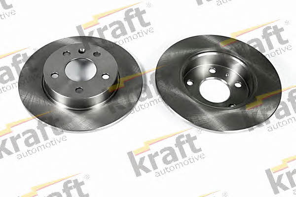 Kraft Automotive 6051570 Rear brake disc, non-ventilated 6051570: Buy near me in Poland at 2407.PL - Good price!