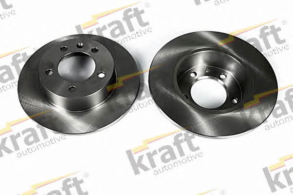 Kraft Automotive 6055090 Тормозной диск задний невентилируемый 6055090: Отличная цена - Купить в Польше на 2407.PL!