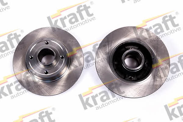 Kraft Automotive 6055110 Rear brake disc, non-ventilated 6055110: Buy near me in Poland at 2407.PL - Good price!
