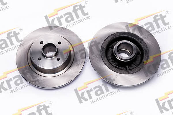 Kraft Automotive 6055121 Rear brake disc, non-ventilated 6055121: Buy near me in Poland at 2407.PL - Good price!