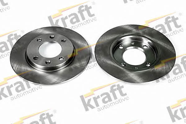 Kraft Automotive 6055540 Тормозной диск задний невентилируемый 6055540: Отличная цена - Купить в Польше на 2407.PL!